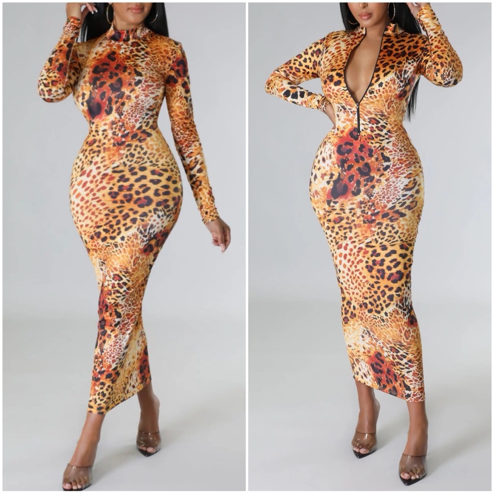 “Wild Thang” Leopard Dress